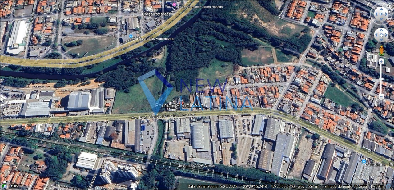 Terreno com 418 m² para venda em Além Ponte