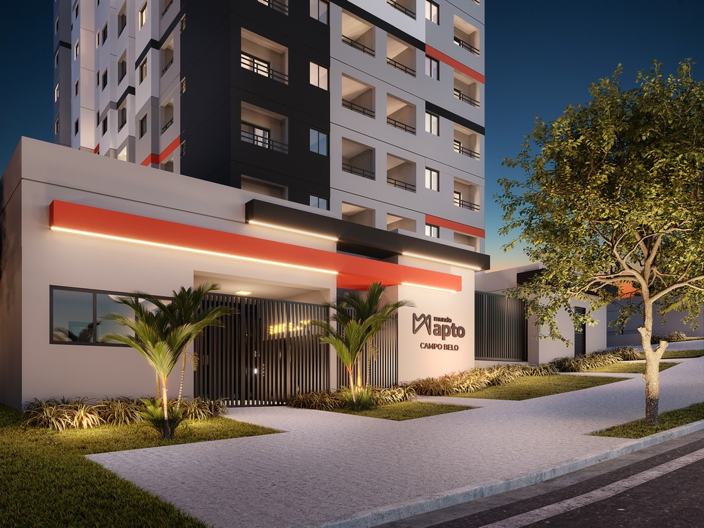 Apartamento 2 dorms 34 e 37m² com varanda e lazer completo no Campo Belo Zona Sul com opção HIS - Entrega: Maio de 2026