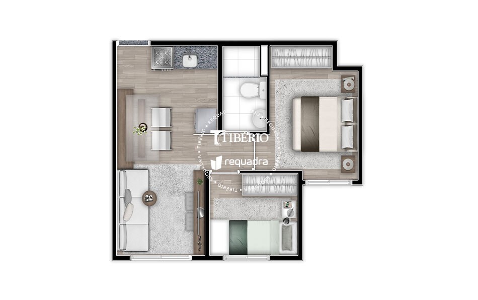 Apartamento studio e 1-2 dormitórios I 22m² a 37m² com lazer completo no Brás próximo ao metrô e centro de São Paulo - Pronto para Morar!!!