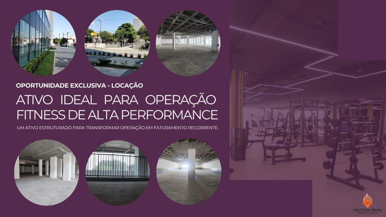 Imóvel comercial para academia +2.500m² Zona Norte SP - estacionamento até 60 veículos, acesso direto mezanino, próximo ao metrô