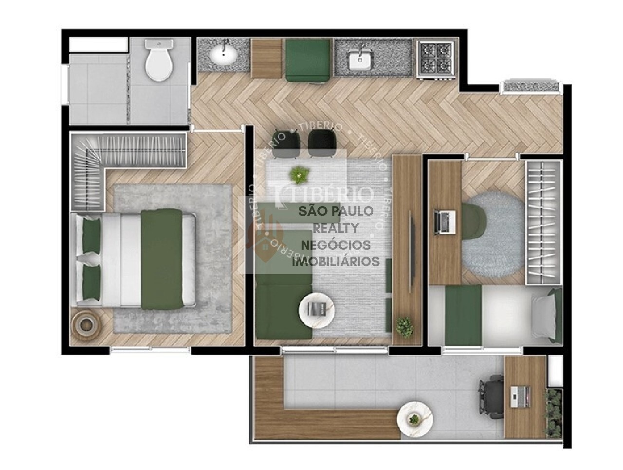 Apartamento 1 e 2 dormitórios 30 a 42 m² com rooftop e lazer completo na Saúde - próximo ao metrô em São Paulo - Entrega: Maio de 2026